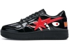 PKGoden A Bathing Ape Bape Sta Low Shark Black 1H30-191-012-BLK