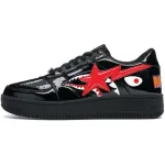 PKGoden A Bathing Ape Bape Sta Low Shark Black 1H30-191-012-BLK