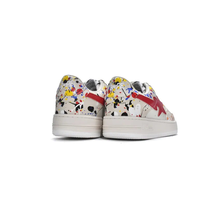 PKGoden A Bathing Ape Bape Sta Paint Beige 