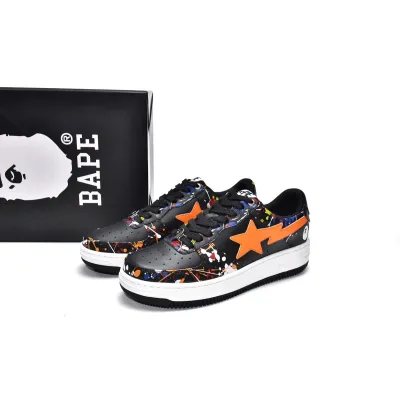 PKGoden A Bathing Ape Bape Sta Paint Black 02
