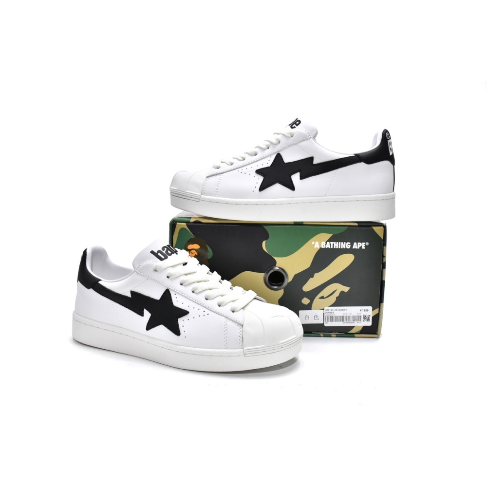 PKGoden A Bathing Ape Skull Sta White (2022)  1I20-191-005 WHT