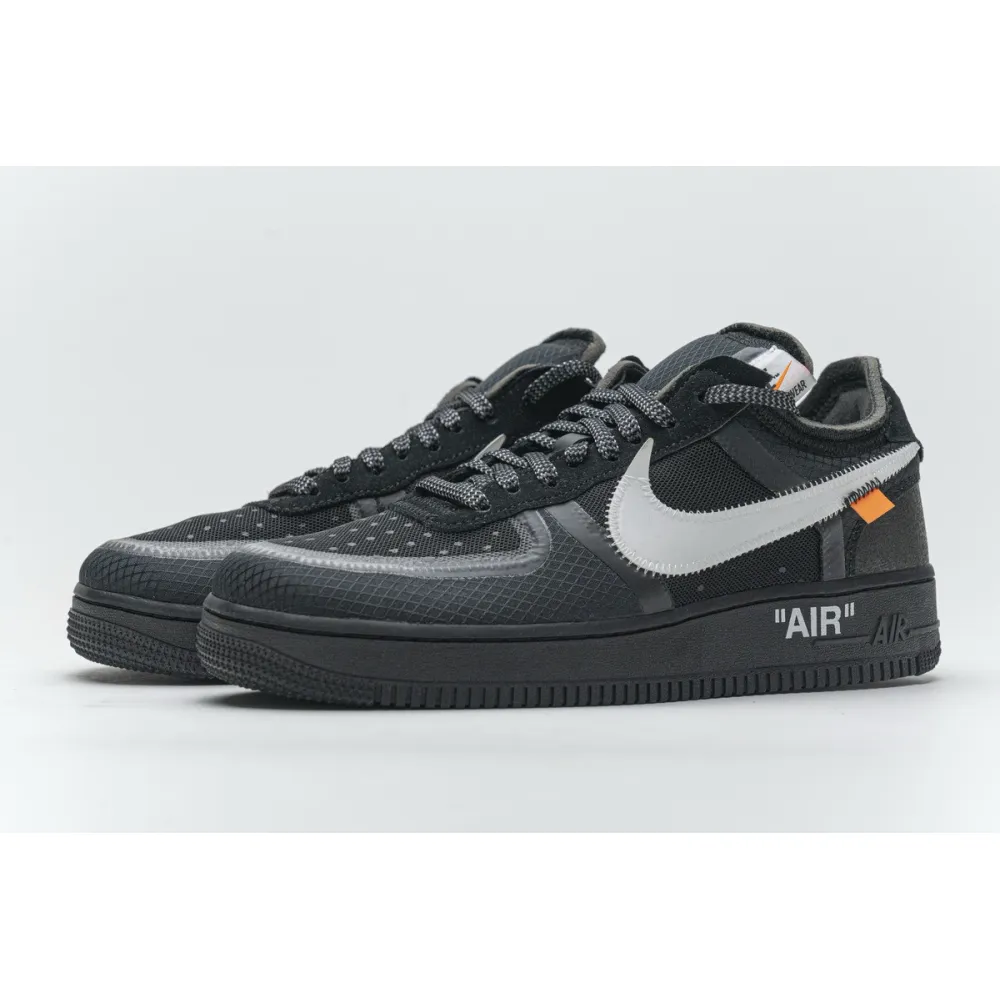 PKGoden Air Force 1 Low Off-White Black White AO4606-001
