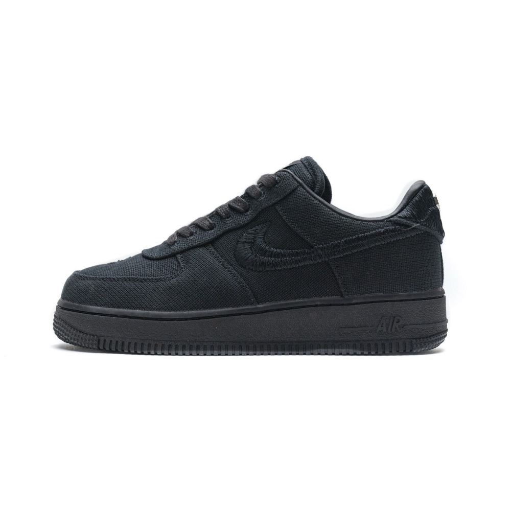 PKGoden Air Force 1 Low Stussy Black CZ9084-001