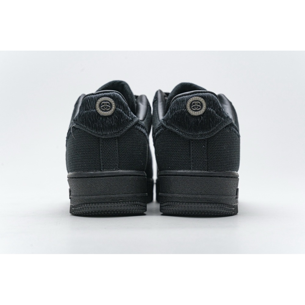 PKGoden Air Force 1 Low Stussy Black CZ9084-001