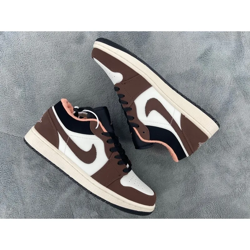 PKGoden Air Jordan 1 Low Mocha Brown DC6991-200