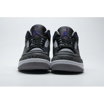 PKGoden Air Jordan 3 Retro Black Court Purple CT8532-050 02