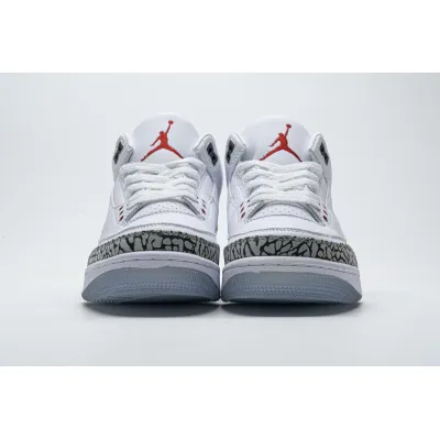 PKGoden Air Jordan 3 Retro Free Throw Line White Cement 923096-101