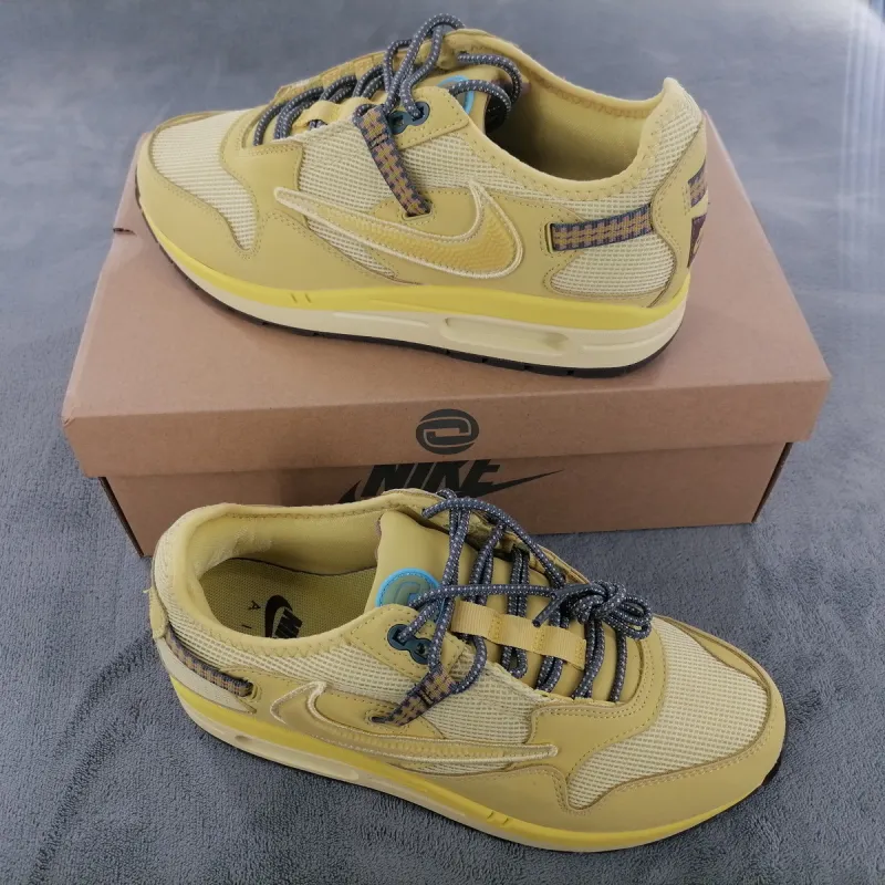 PKGoden Air Max 1 Travis Scott Cactus Jack Saturn Gold DO9392-700
