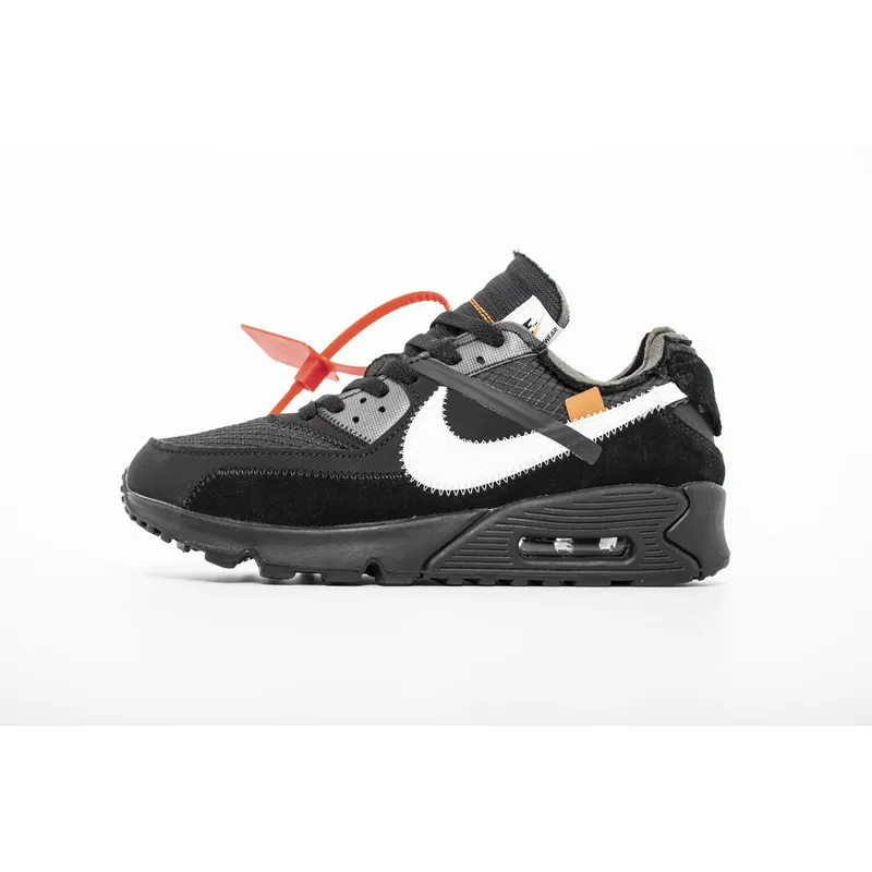 PKGoden Air Max 90 OFF-WHITE Black AA7293-001