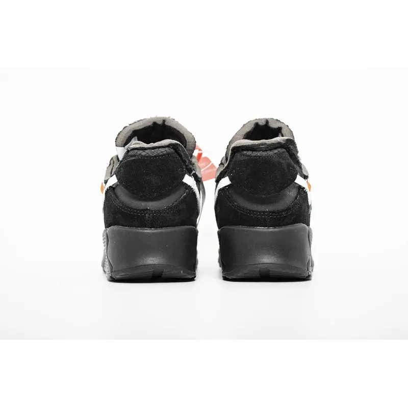 PKGoden Air Max 90 OFF-WHITE Black AA7293-001