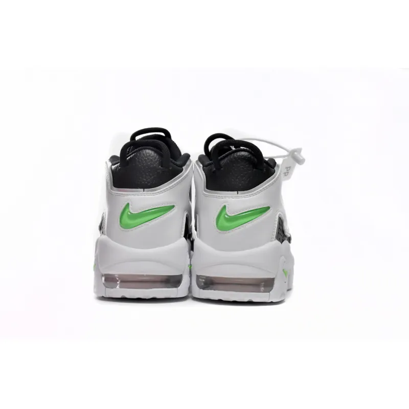 PKGoden Air More Uptempo Black White Green DN8008-001