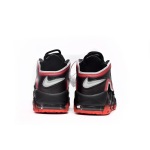 PKGoden Air More Uptempo Black White Laser Crimson CJ6129-001