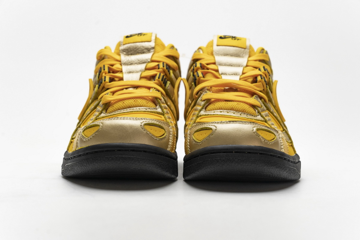 PKGoden Air Rubber Dunk Off-White University Gold CU6015-700