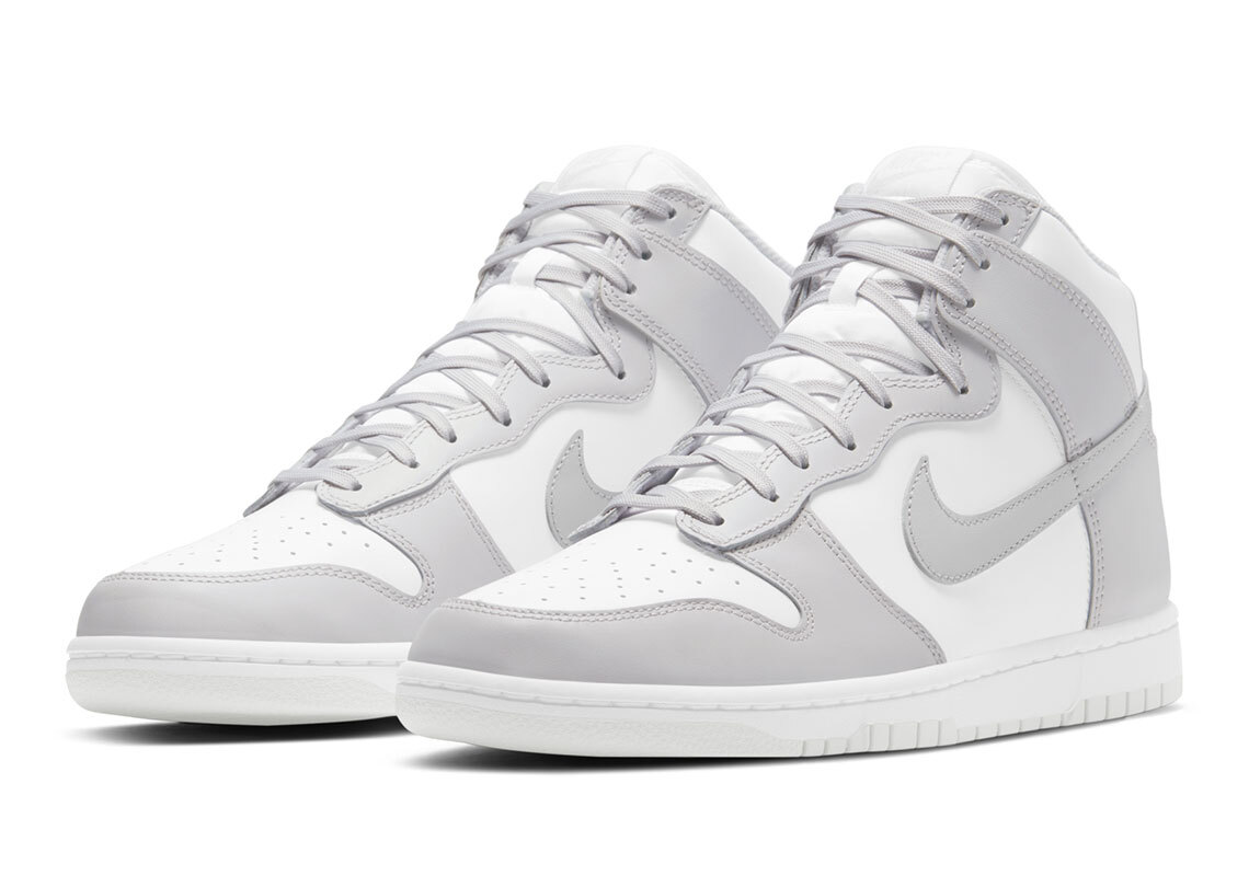 PKGoden Dunk High Retro White Vast Grey (2021) DD1399-100