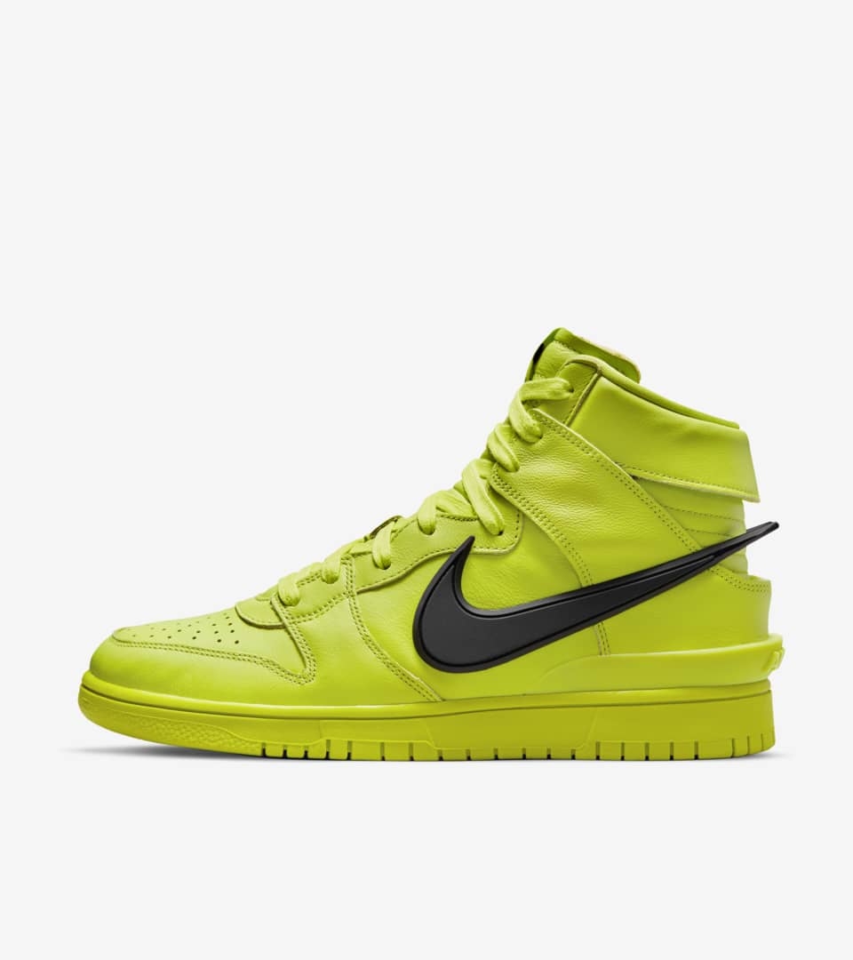 PKGoden Dunk High x AMBUSH Flash Lime