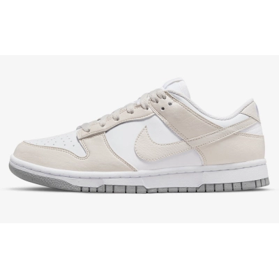 PKGoden Dunk Low Next Nature White Light Orewood Brown (W) DN1431-100 01