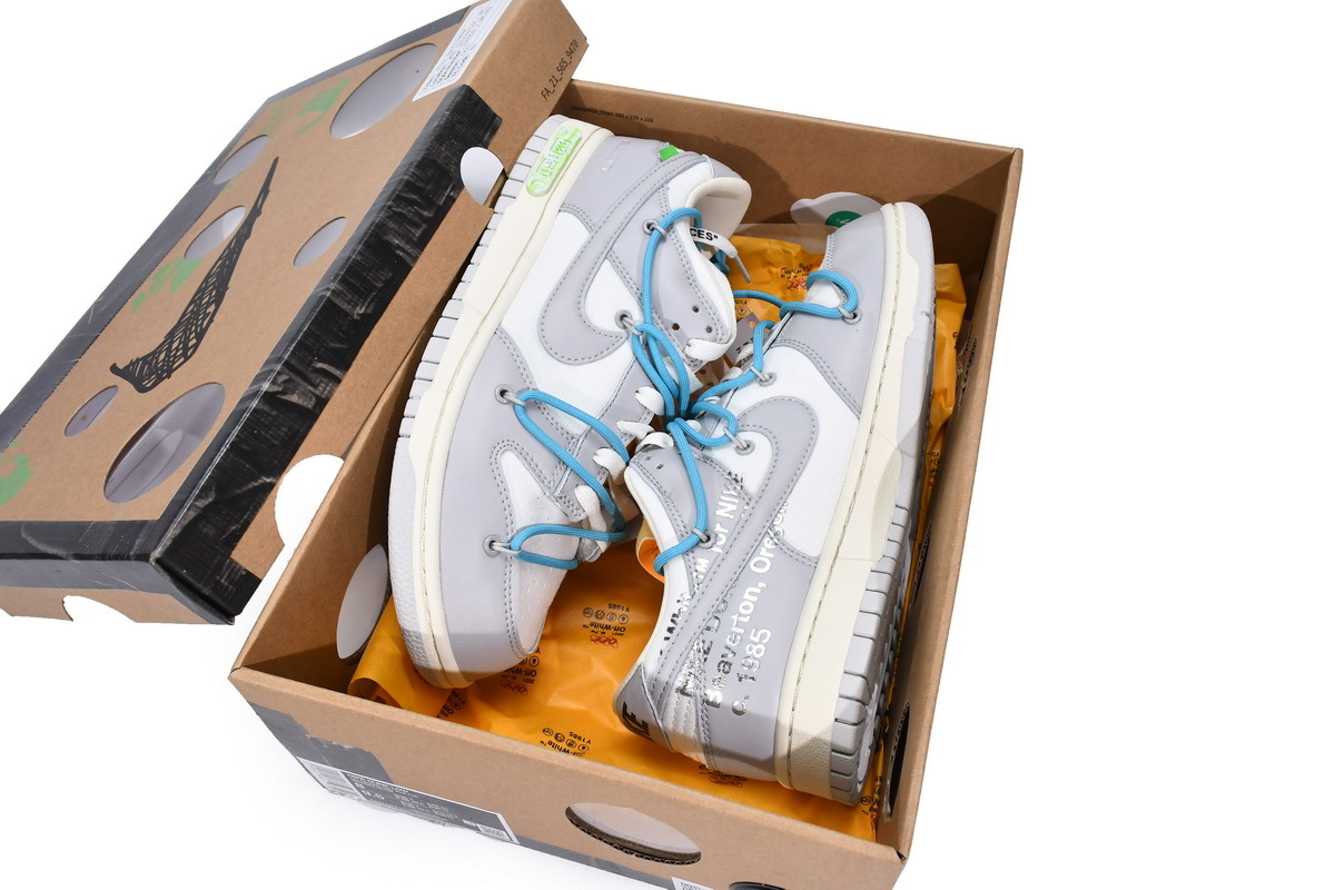 PKGoden Dunk Low Off-White Lot 2 DM1602-115
