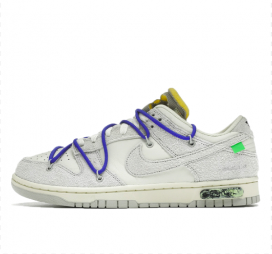 PKGoden Dunk Low Off-White Lot 32  DJ0950-104