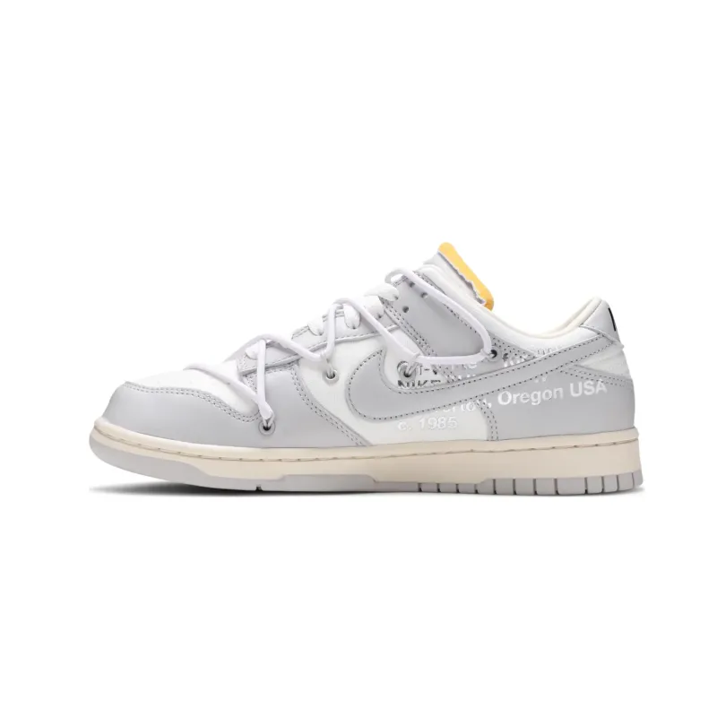 【Flash Sales】PKGoden Dunk Low Off-White Lot 49 DM1602-123