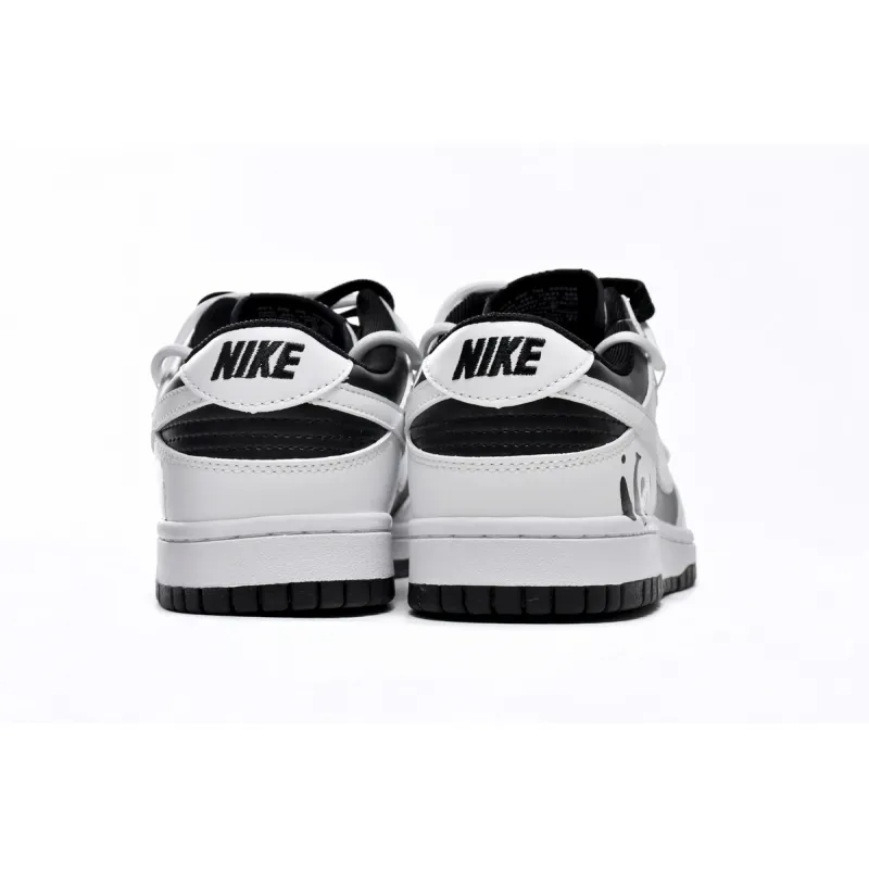PKGoden Dunk Low Sail Panda SplCing DD1391-100