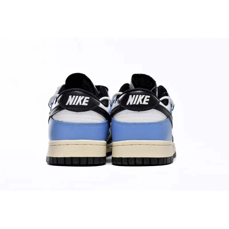 PKGoden Dunk Low Strap Black and White Blue DD1391-100
