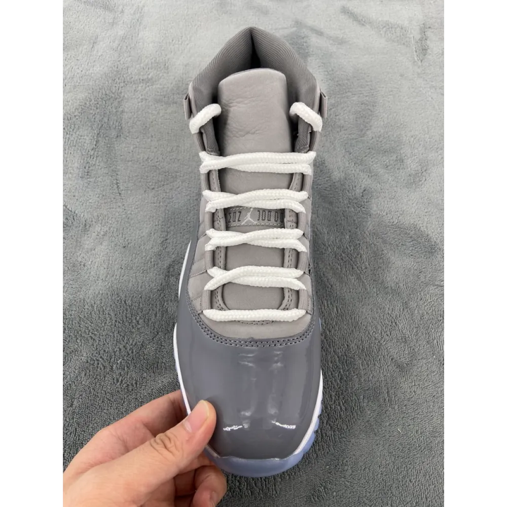 【Flash Sales】 PKGoden Jordan 11 Retro Cool Grey (2021) CT8012-005