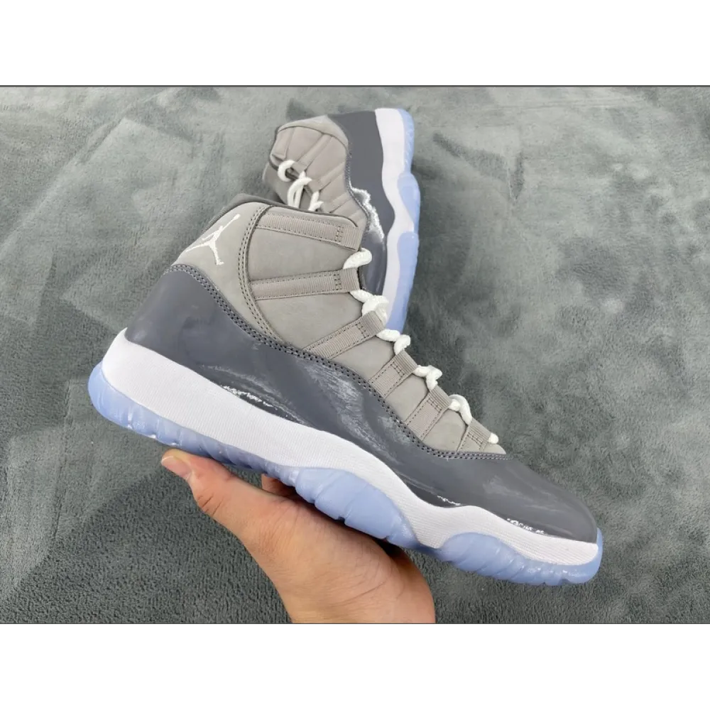 【Flash Sales】 PKGoden Jordan 11 Retro Cool Grey (2021) CT8012-005