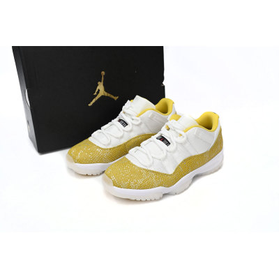 PKGoden Jordan 11 Retro Low Tour Yellow Snakeskin AH7860-107 02