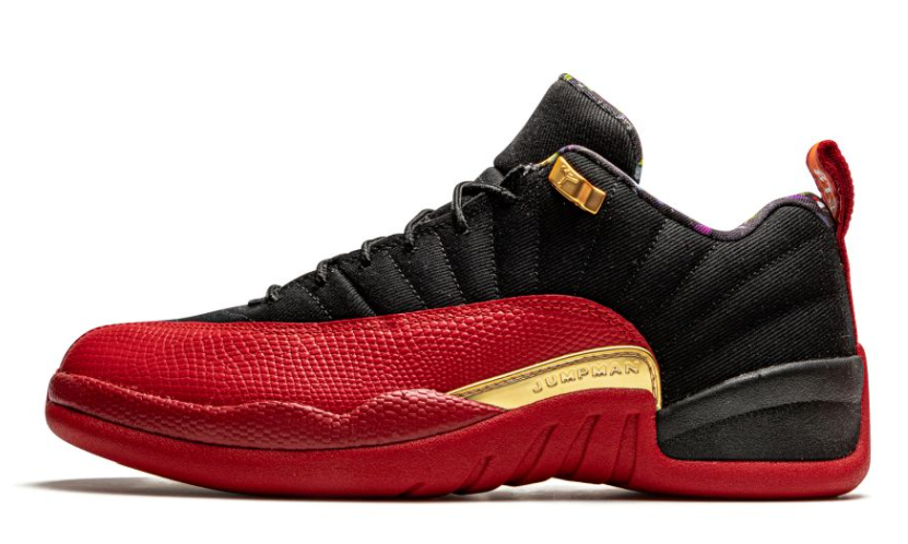 PKGoden Jordan 12 low se super bowl