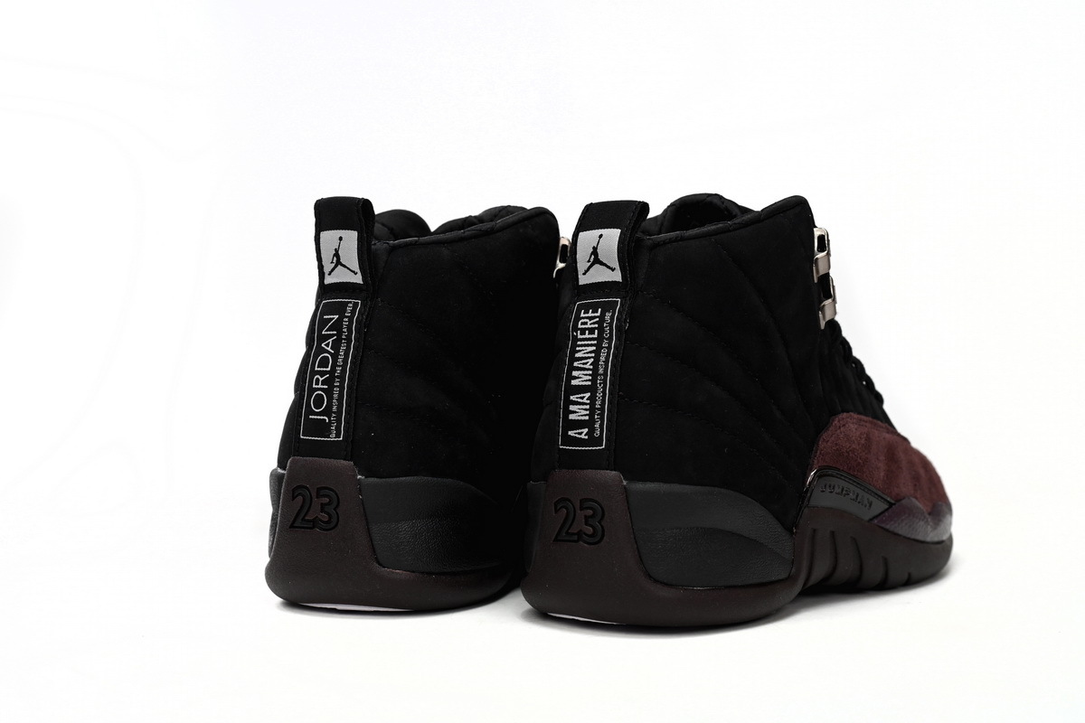 PKGoden Jordan 12 Retro SP A Ma Mani&#233;re Black DV6989-001
