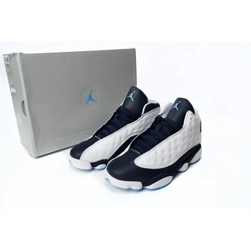 PKGoden Jordan 13 Retro Obsidian Powder Blue White 414571-144