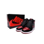 PKGoden Jordan 1 High OG Bred Patent  555088-063