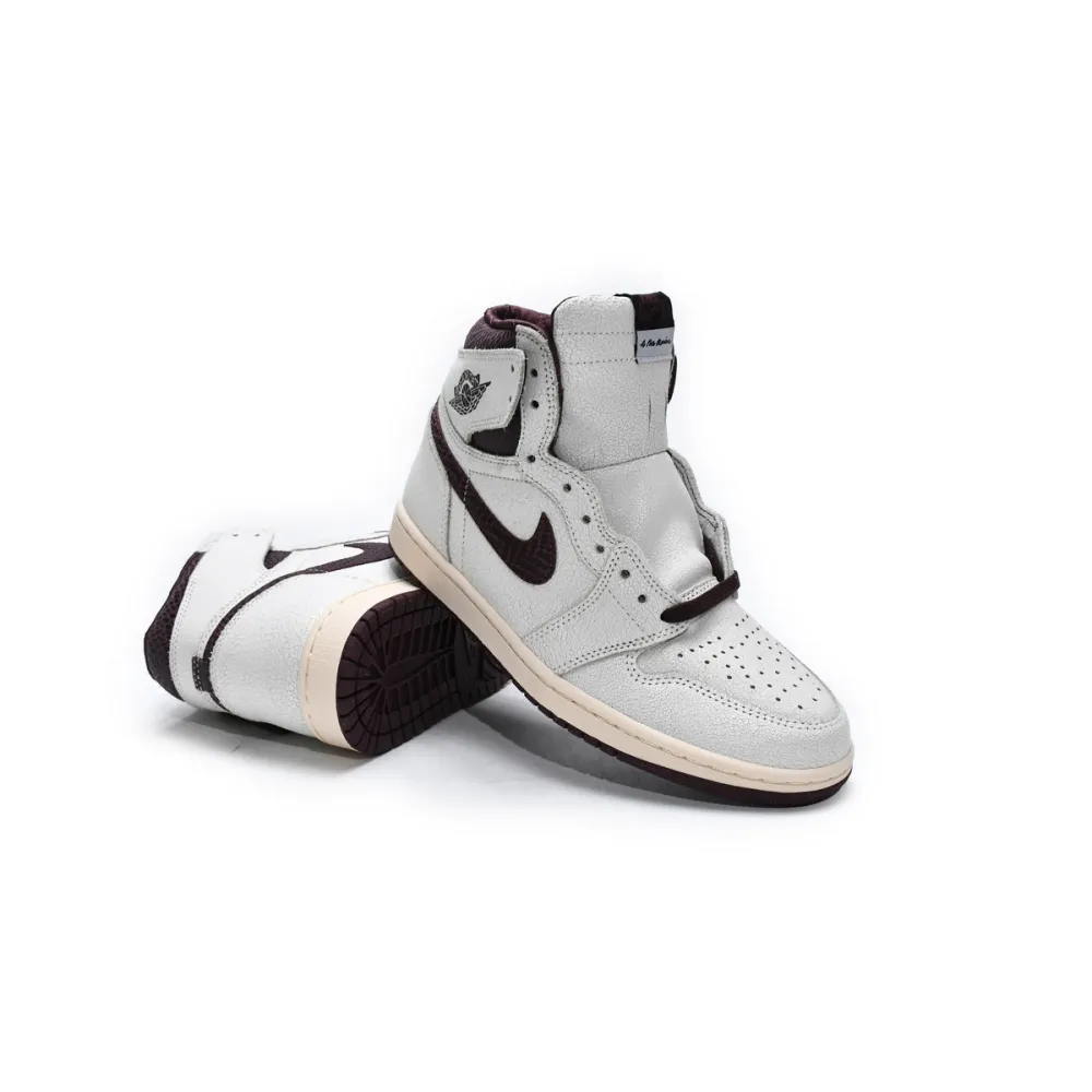 PKGoden Jordan 1 High OG Grey Brown Snake Pattern DO7097-100