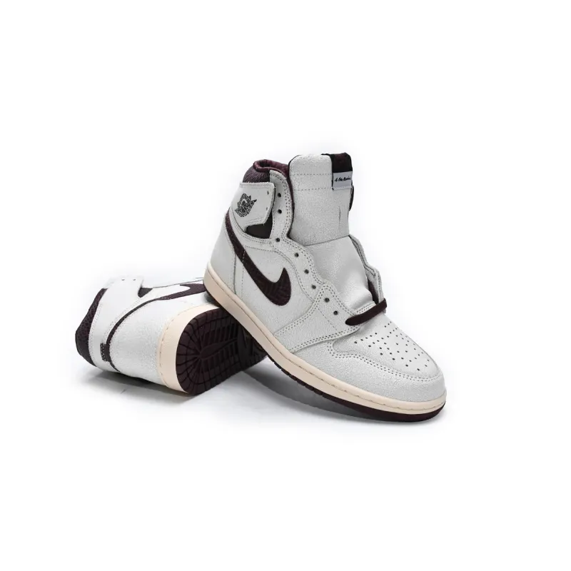 PKGoden Jordan 1 High OG Grey Brown Snake Pattern DO7097-100