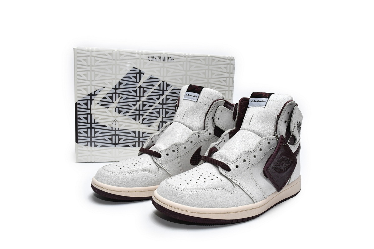 PKGoden Jordan 1 High OG Grey Brown Snake Pattern DO7097-100