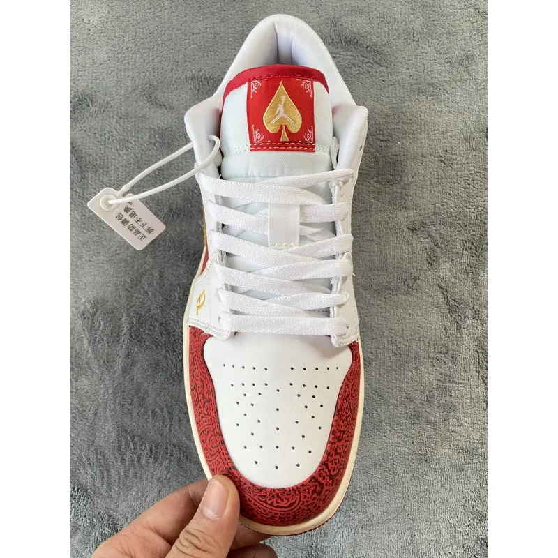 PKGoden Jordan 1 Low Spades DJ5185-100