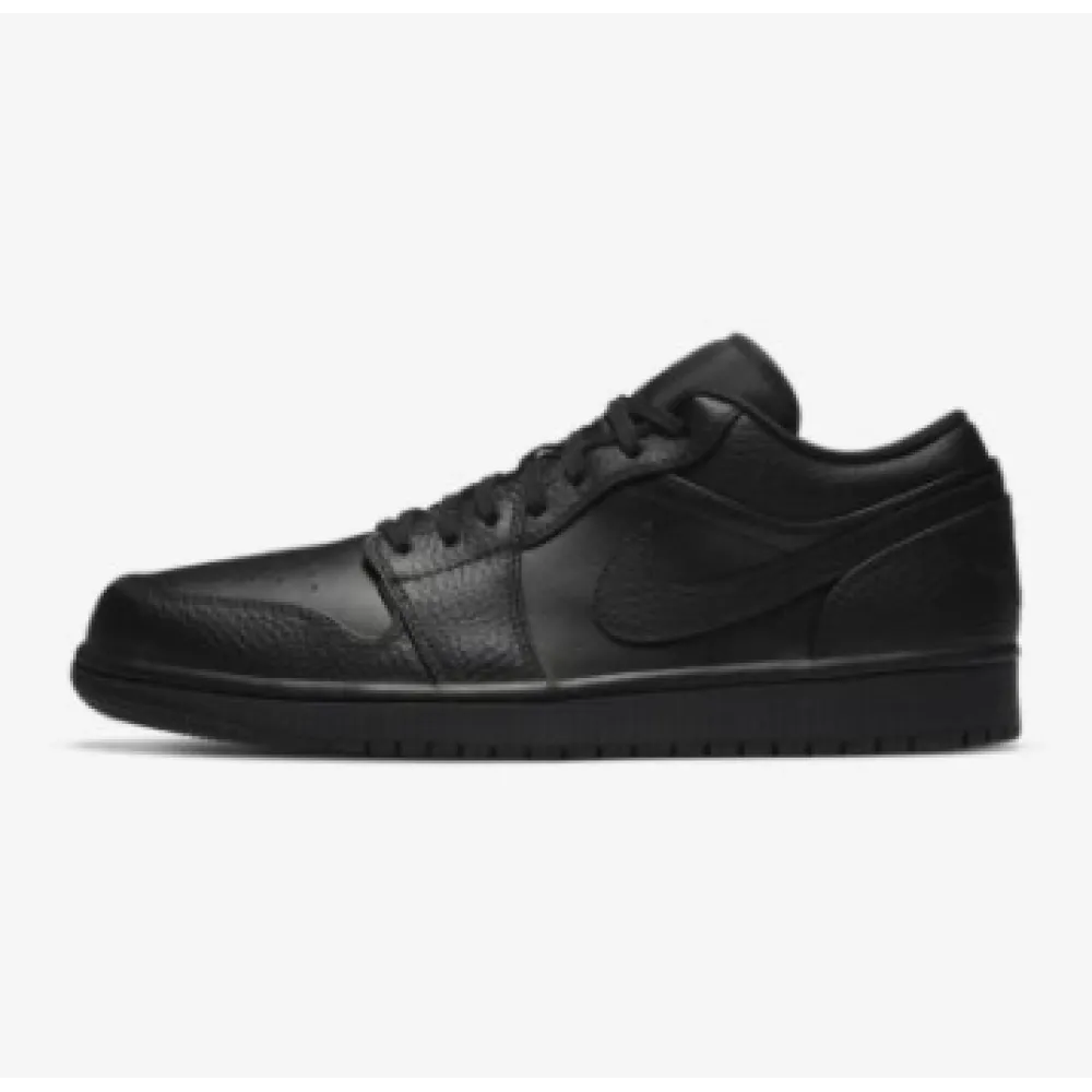 PKGoden Jordan 1 Low Triple Black 553558-091