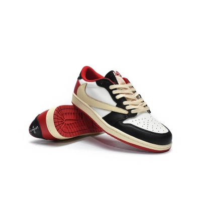 PKGoden Jordan 1 Low x Travis Scott Black Red DM7866-166 02