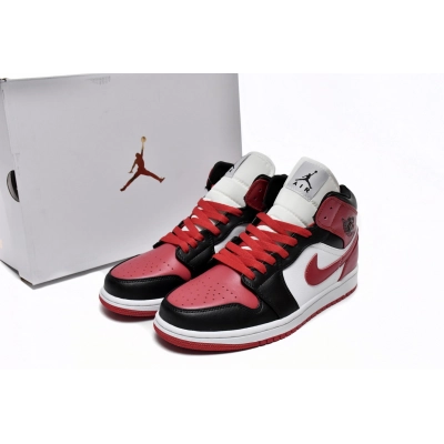 PKGoden Jordan 1 Mid Alternate Bred Toe BQ6472-079 02