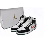 PKGoden Jordan 1 Mid Alternate Swooshes Red Yellow BQ6472-063