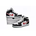 PKGoden Jordan 1 Mid Alternate Swooshes Red Yellow BQ6472-063