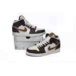 PKGoden Jordan 1 Mid SE Brown Basalt Oatmeal  DO6699-200