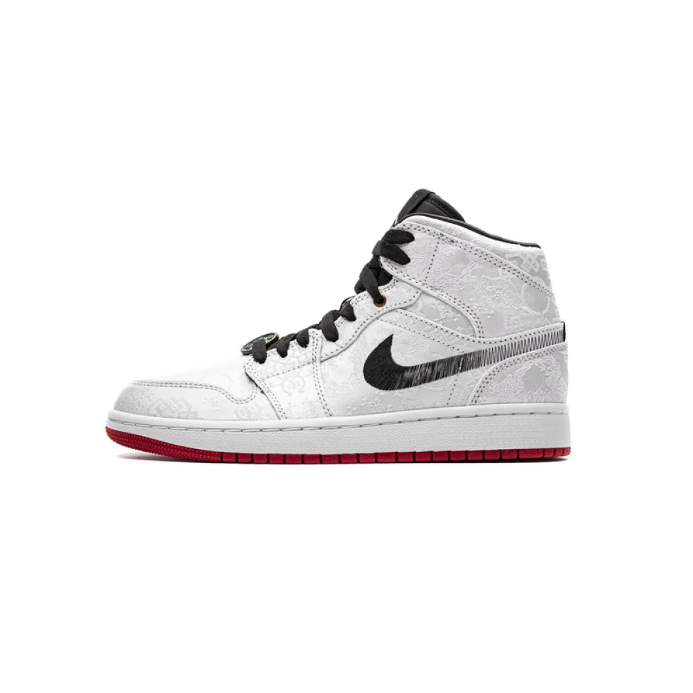 PKGoden Jordan 1 Mid SE Fearless Edison Chen CLOT CU2804-100