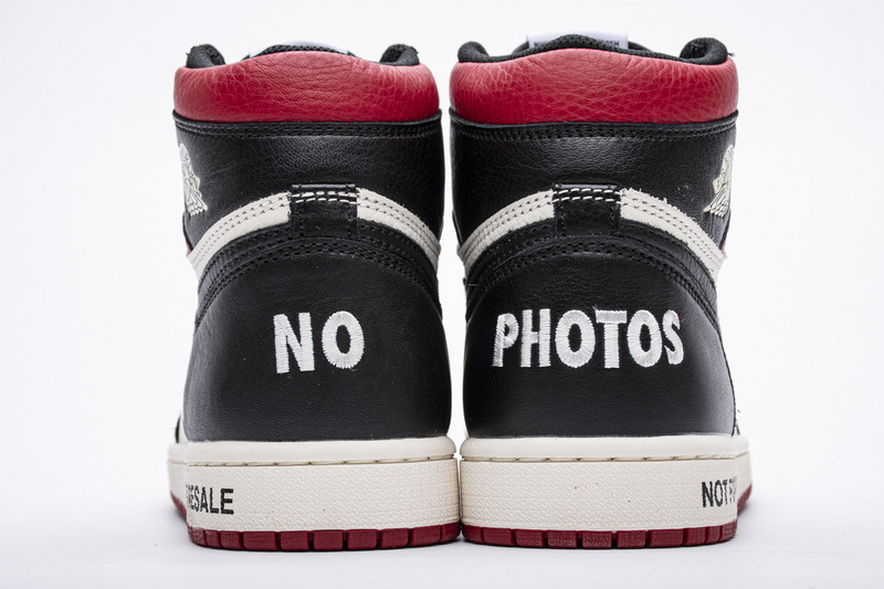 PKGoden Jordan 1 Retro High &quot;Not for Resale&quot; Varsity Red 861428-106