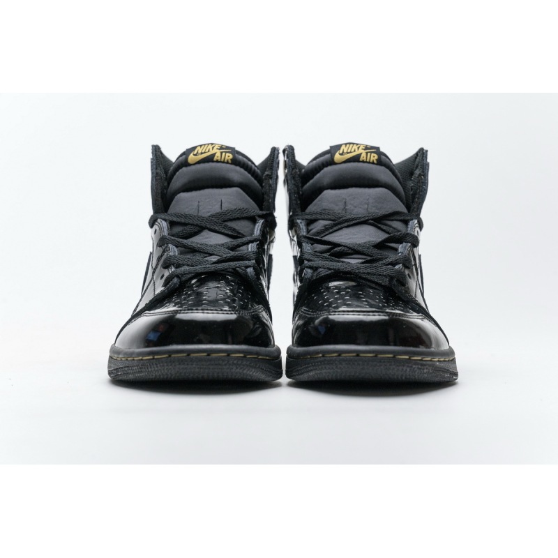 PKGoden Jordan 1 Retro High Black Metallic Gold (2020) 555088-032