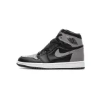 PKGoden Jordan 1 Retro High Black Satin Gym Red 555088-060 ,