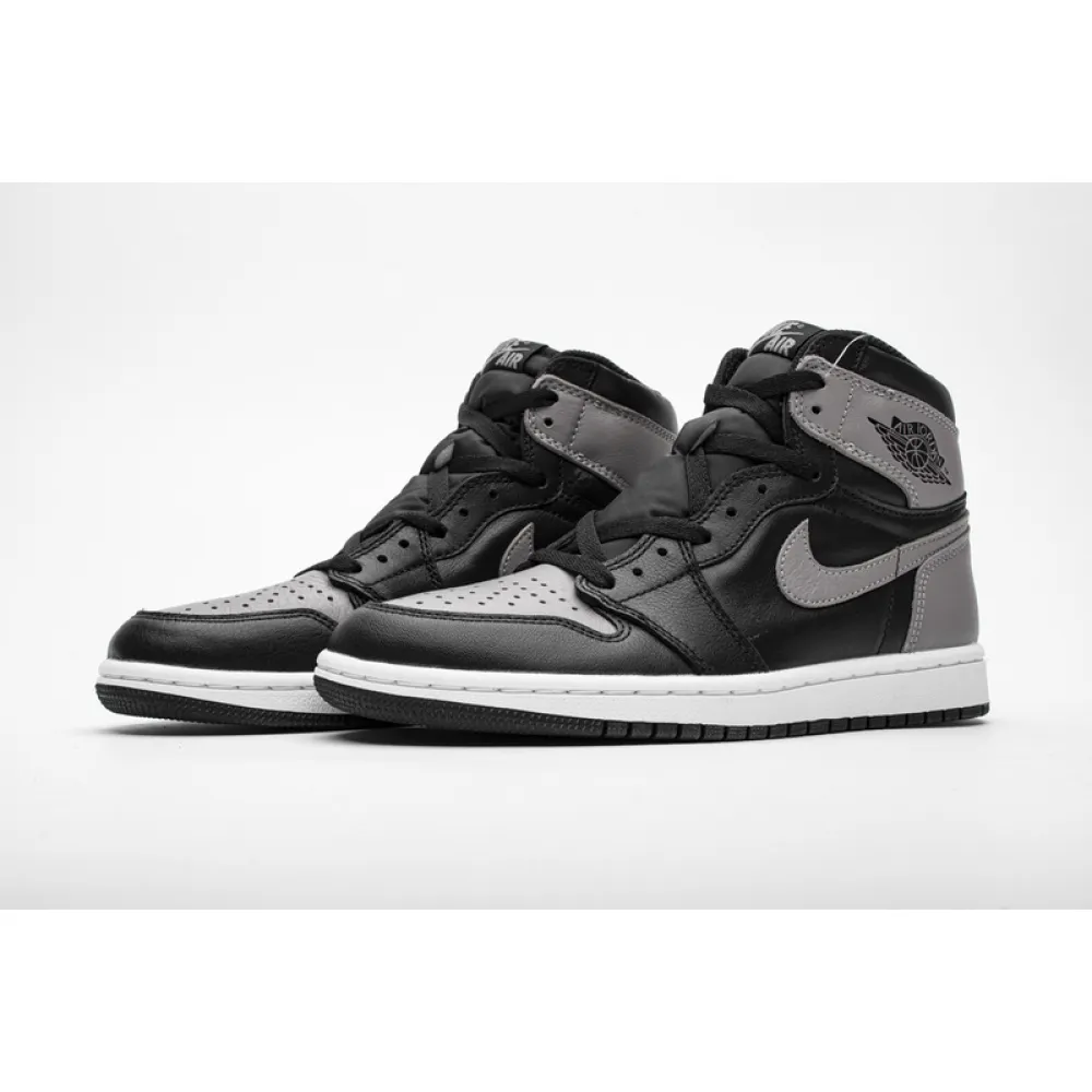 PKGoden Jordan 1 Retro High Black Satin Gym Red 555088-060 ,