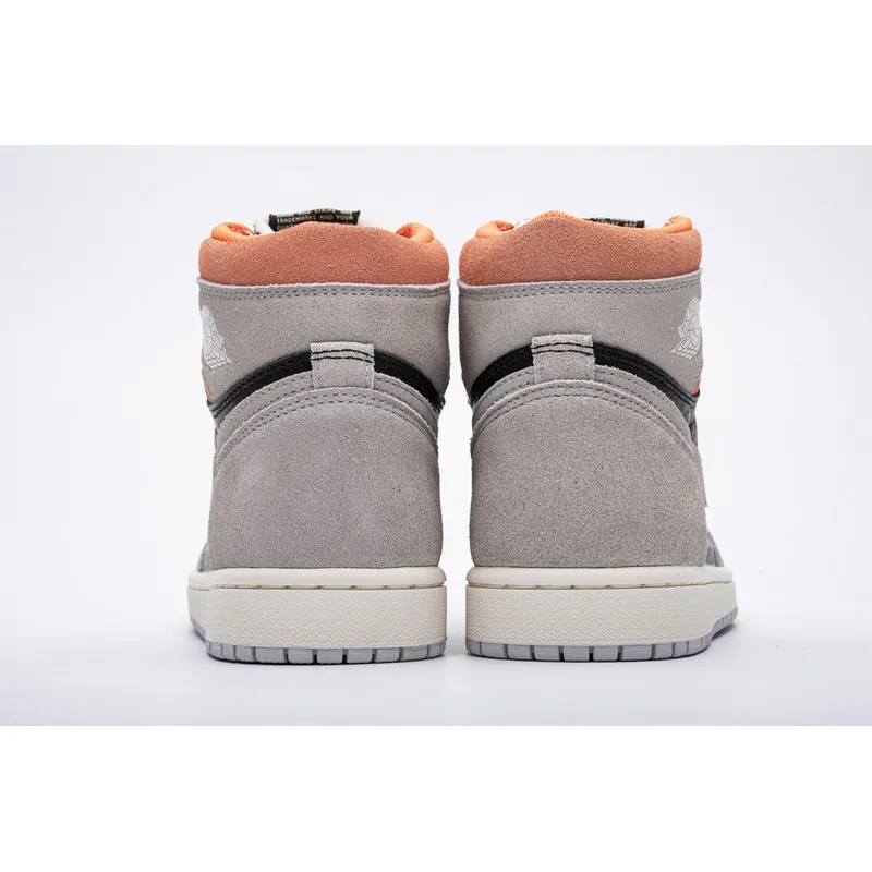 PKGoden Jordan 1 Retro High Neutral Grey Hyper Crimson 555088-018