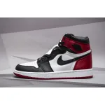 PKGoden Jordan 1 Retro High Satin Black Toe (W) CD0461-016