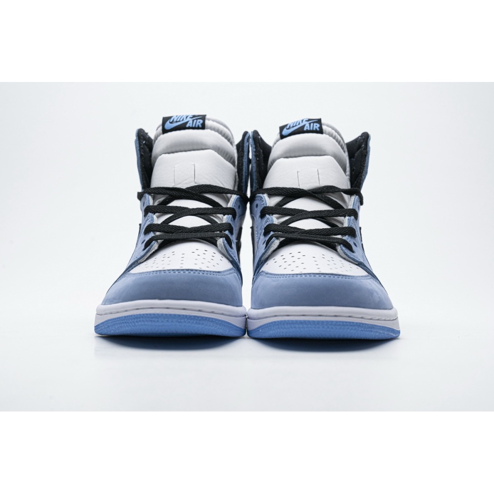 PKGoden Jordan 1 Retro High White University Blue Black 555088-134